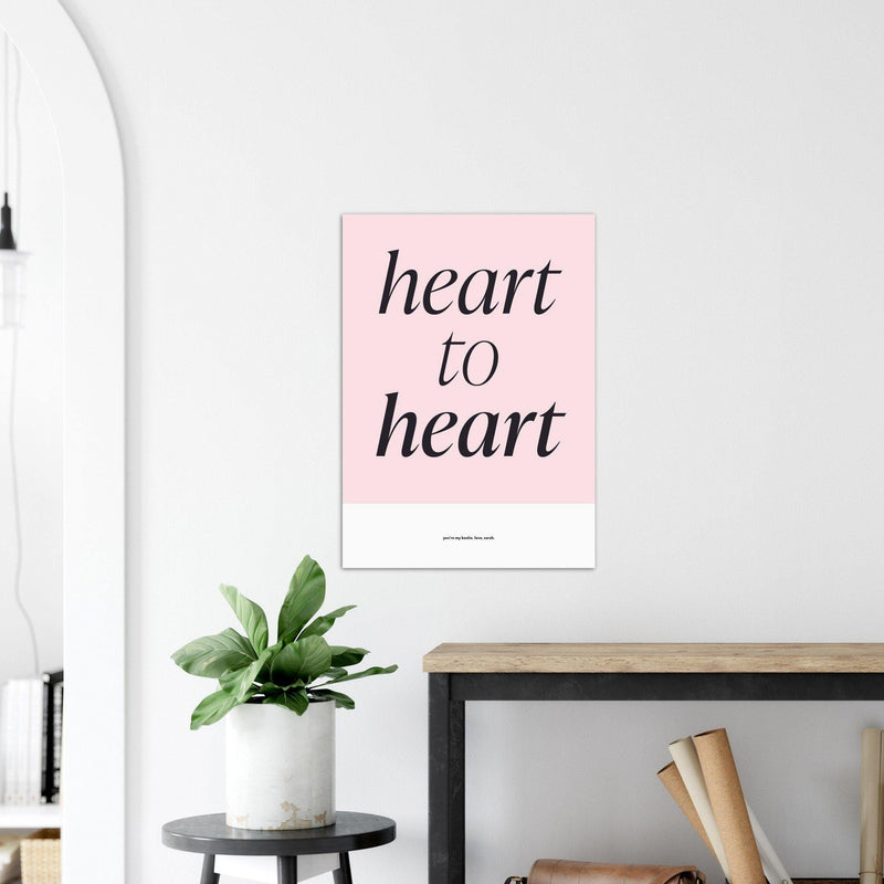 Heart to heart - Poster - Cosico