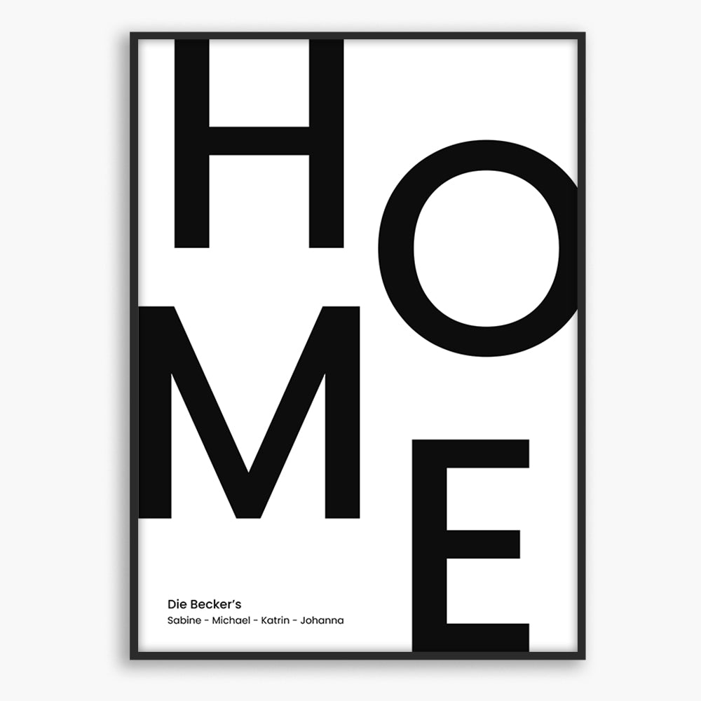 Familie Home - Poster