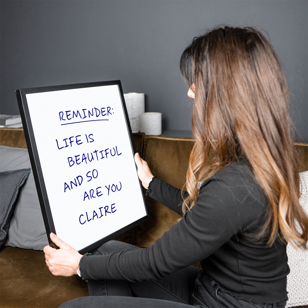 Life is beautiful and so are you - Poster