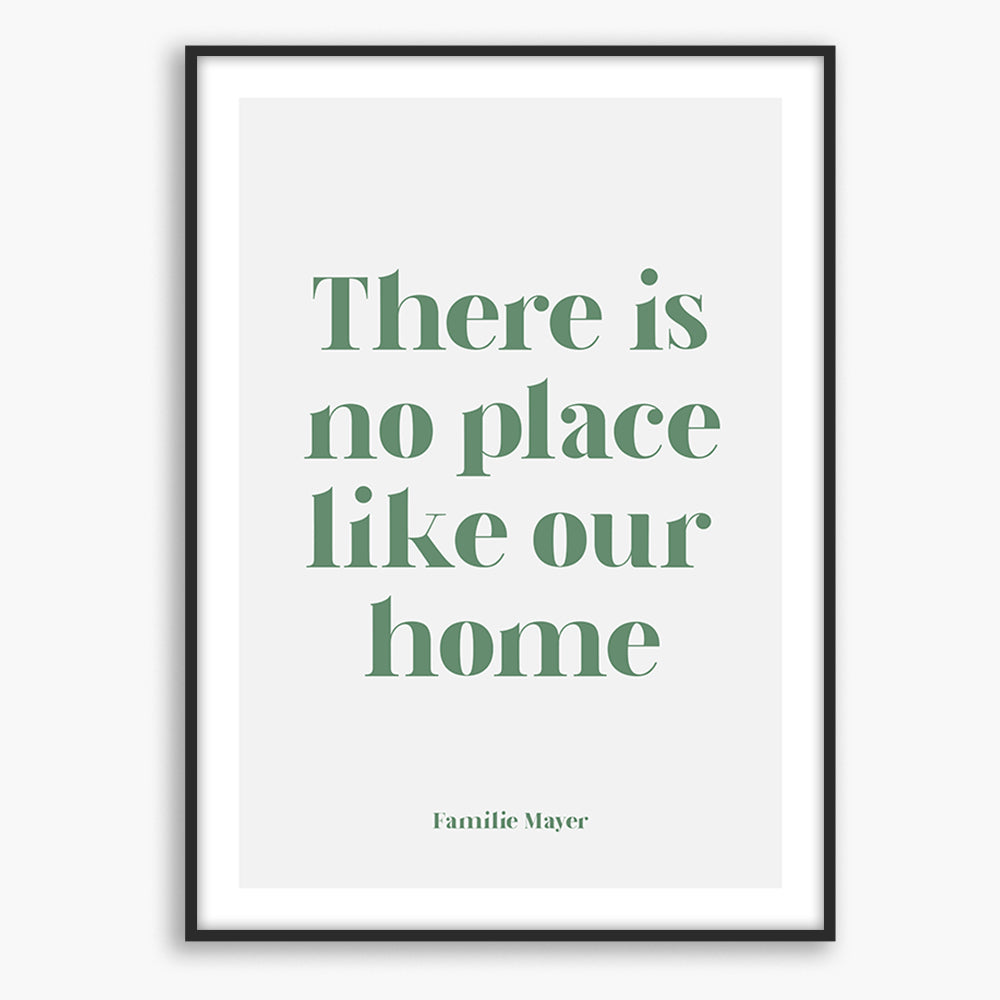 There is no place like our home - Poster