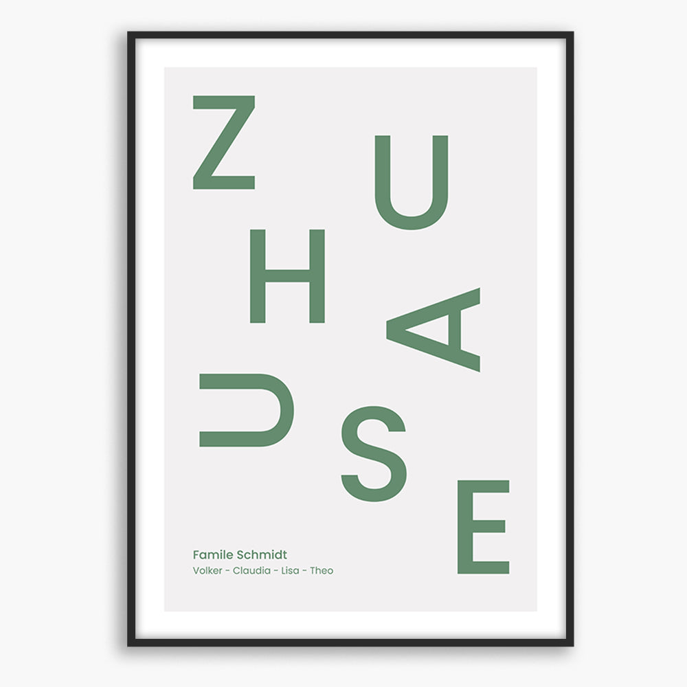 Zuhause no.1 - Poster