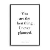 You are the best thing - Poster - Cosico